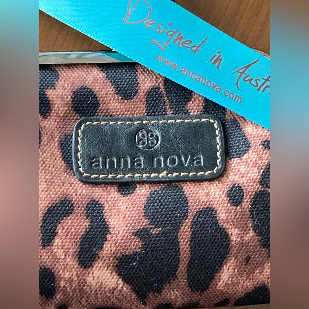 NWT Anna Nova Animal Print Coin Purse